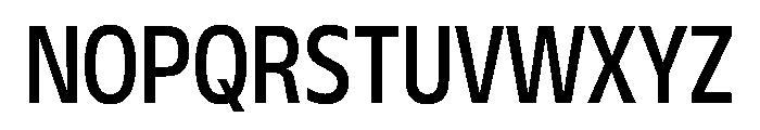 FLScienceSans NarrowMedium Font UPPERCASE