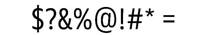 FLScienceSans NarrowRegular Font OTHER CHARS