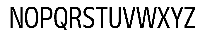 FLScienceSans NarrowRegular Font UPPERCASE