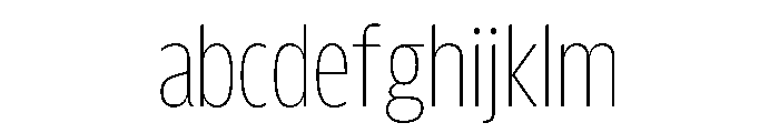 FLScienceSans NarrowThin FONT