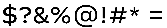 FLScienceSans Regular Font OTHER CHARS
