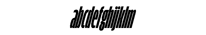 FLScienceSans SqueezedBlackItalic FONT