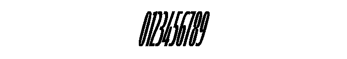 FLScienceSans SqueezedBoldItalic Font OTHER CHARS