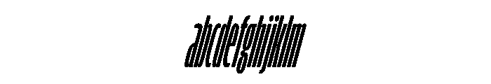 FLScienceSans SqueezedBoldItalic FONT