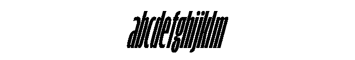 FLScienceSans SqueezedDarkItalic FONT