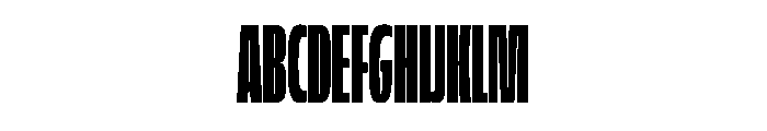 FLScienceSans SqueezedDense Font UPPERCASE