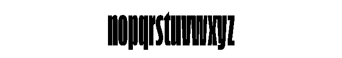 FLScienceSans SqueezedDense Font LOWERCASE