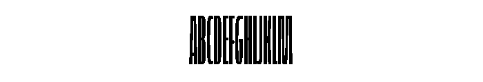 FLScienceSans SqueezedMedium Font UPPERCASE