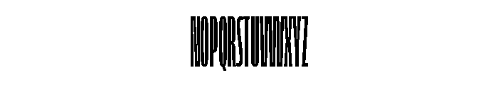 FLScienceSans SqueezedMedium Font UPPERCASE