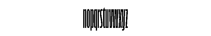 FLScienceSans SqueezedMedium Font LOWERCASE