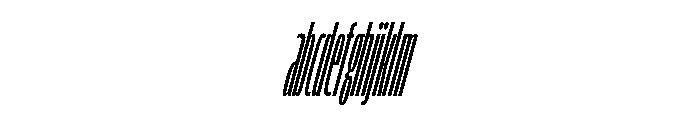 FLScienceSans SqueezedRegularItalic FONT