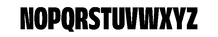 FLScienceSans TightBlack Font UPPERCASE