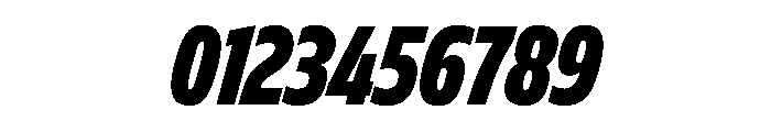 FLScienceSans TightBlackItalic Font OTHER CHARS