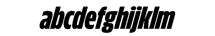 FLScienceSans TightBlackItalic FONT