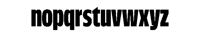 FLScienceSans TightBlack Font LOWERCASE