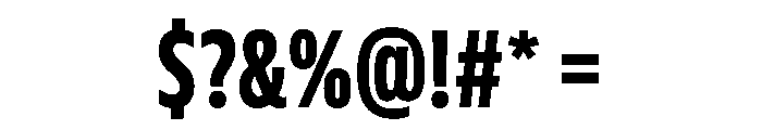 FLScienceSans TightDark Font OTHER CHARS