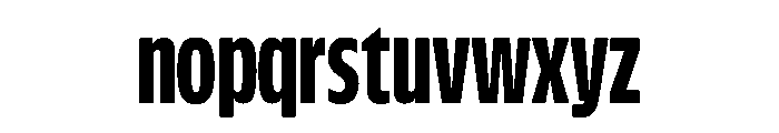 FLScienceSans TightDark Font LOWERCASE