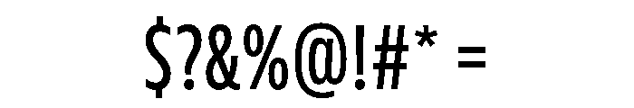 FLScienceSans TightMedium Font OTHER CHARS