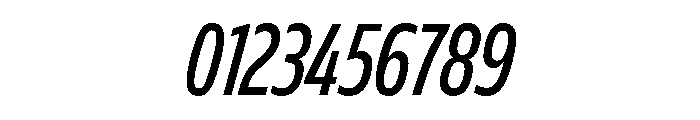 FLScienceSans TightMediumItalic Font OTHER CHARS