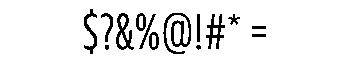 FLScienceSans TightRegular Font OTHER CHARS