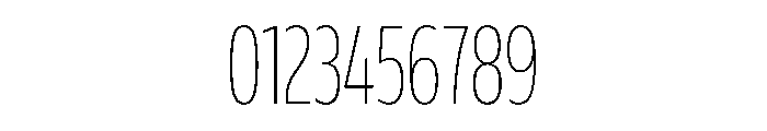 FLScienceSans TightThin Font OTHER CHARS