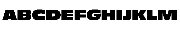 FLScienceSans WideBlack 9e025b80 Font UPPERCASE