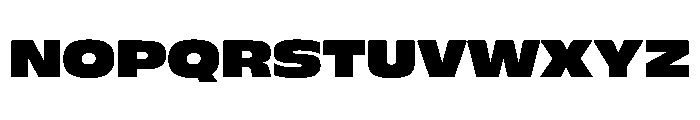 FLScienceSans WideBlack 9e025b80 Font UPPERCASE