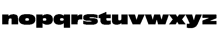 FLScienceSans WideBlack 9e025b80 Font LOWERCASE
