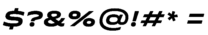 FLScienceSans WideBoldItalic De89a389 Font OTHER CHARS