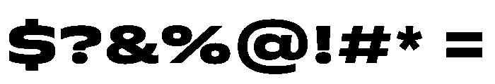 FLScienceSans WideDark Font OTHER CHARS