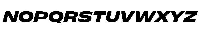 FLScienceSans WideDarkItalic Afb2c422 Font UPPERCASE