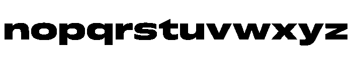 FLScienceSans WideDark Font LOWERCASE