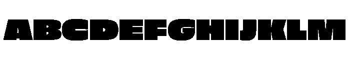 FLScienceSans WideDense 1e372821 Font UPPERCASE
