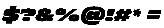 FLScienceSans WideDenseItalic 29683652 Font OTHER CHARS