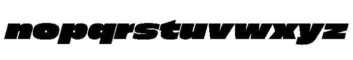 FLScienceSans WideDenseItalic 29683652 Font LOWERCASE