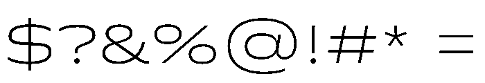 FLScienceSans WideFine 9ac5495f Font OTHER CHARS