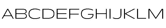 FLScienceSans WideFine 9ac5495f Font UPPERCASE