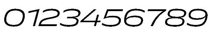 FLScienceSans WideLightItalic Font OTHER CHARS