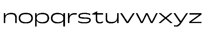 FLScienceSans WideLight Font LOWERCASE