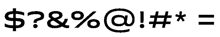 FLScienceSans WideMedium Font OTHER CHARS
