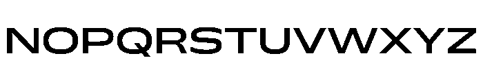 FLScienceSans WideMedium Font UPPERCASE