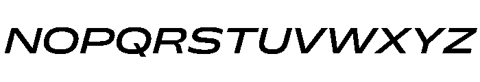 FLScienceSans WideMediumItalic 6b0fa9a0 Font UPPERCASE