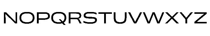 FLScienceSans WideRegular Font UPPERCASE