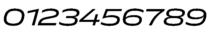 FLScienceSans WideRegularItalic Font OTHER CHARS