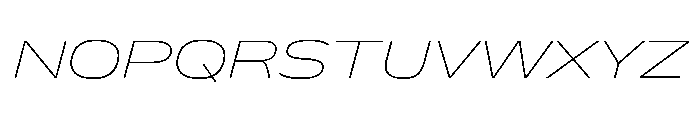 FLScienceSans WideThinItalic C6ecfe86 Font UPPERCASE