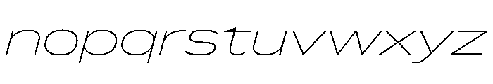 FLScienceSans WideThinItalic C6ecfe86 Font LOWERCASE