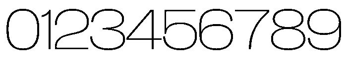 FlightCenterGothic Thin Font OTHER CHARS