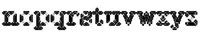 FlorDeRuina Flor Font LOWERCASE
