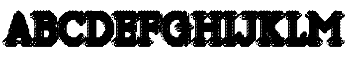 FlorDeRuina Fractura Font UPPERCASE
