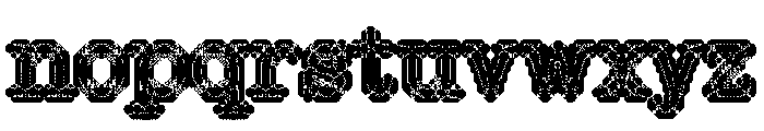 FlorDeRuina Ruina Font LOWERCASE